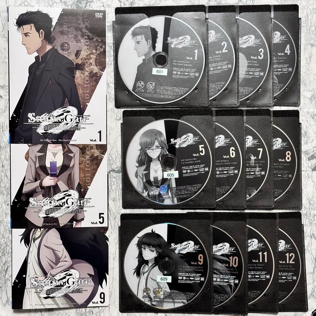 Steins;Gate シュタインズゲート　1期 2期 劇場版 DVD 全22巻