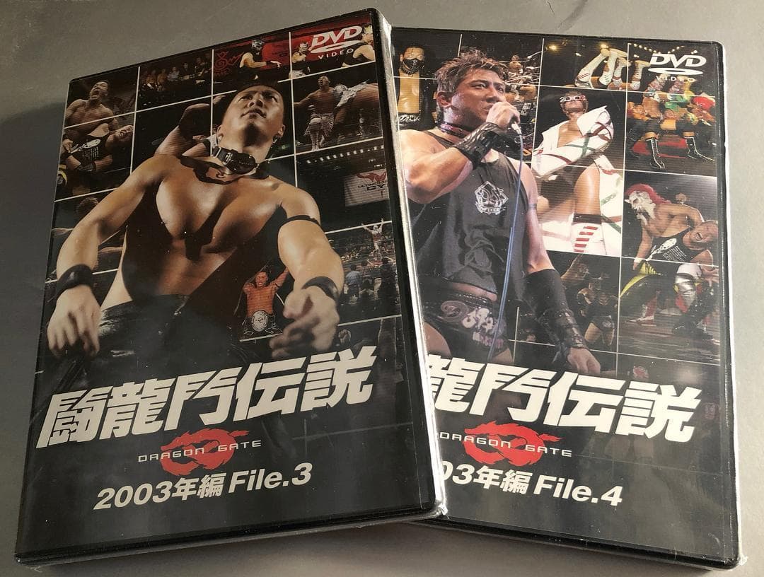 ★廃盤 絶版 DVD闘龍門伝説 2003年編 File.3 File.4ドラゲー