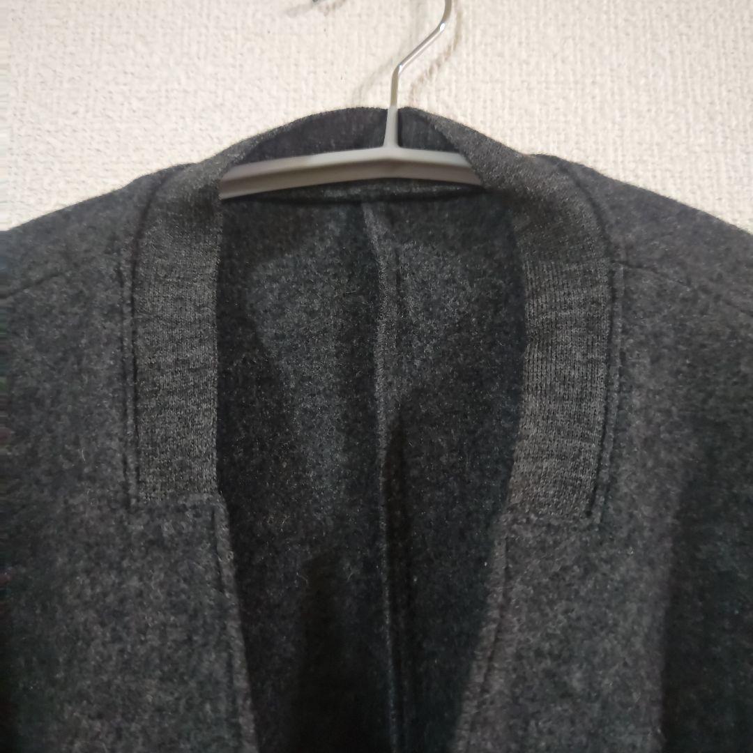 Aga×NORITAKE 圧縮ウールジョーゼットノーカラーコート