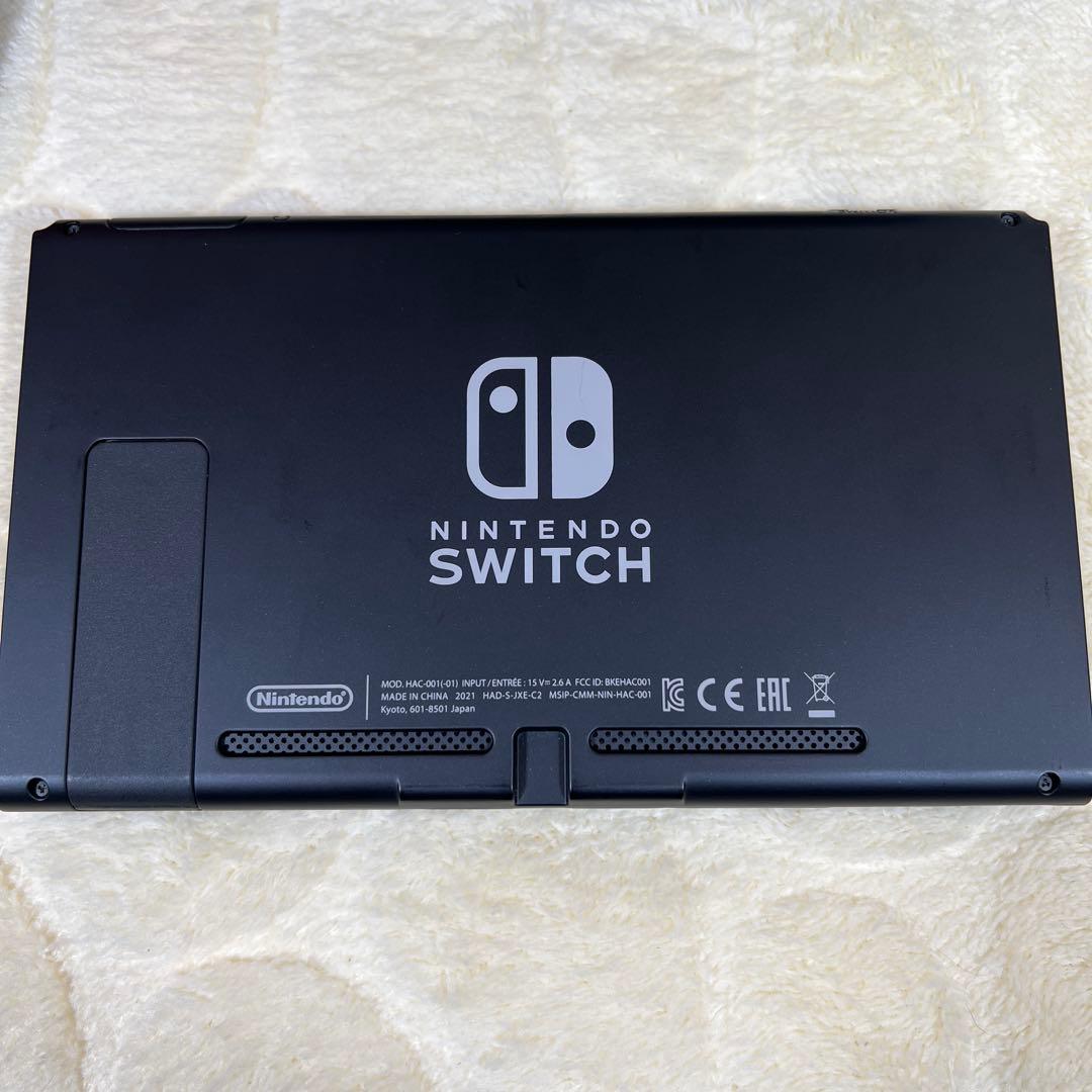 Nintendo Switch 新型バッテリー強化版　グレー　ジャンク