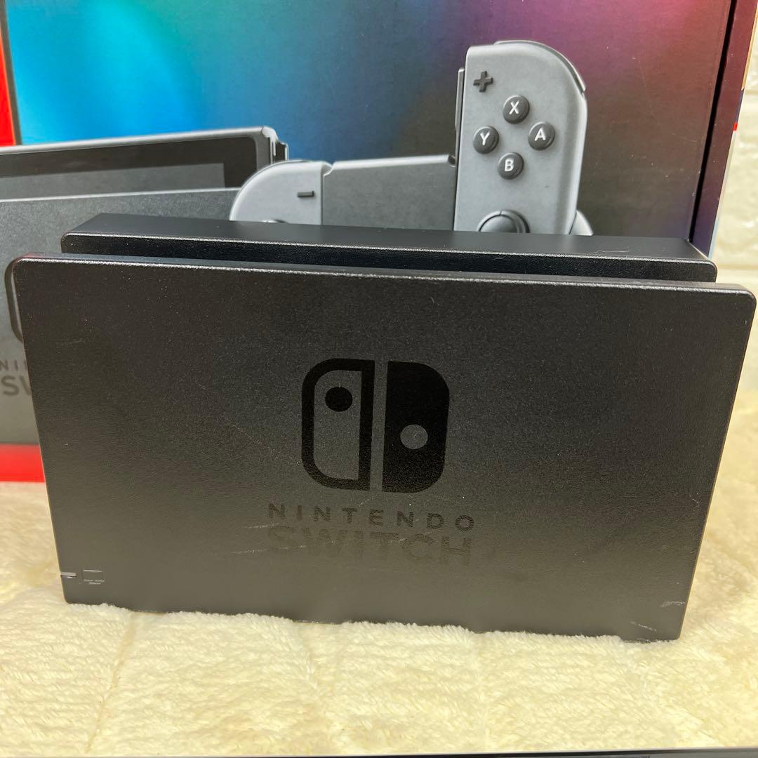 Nintendo Switch 新型バッテリー強化版　グレー　ジャンク