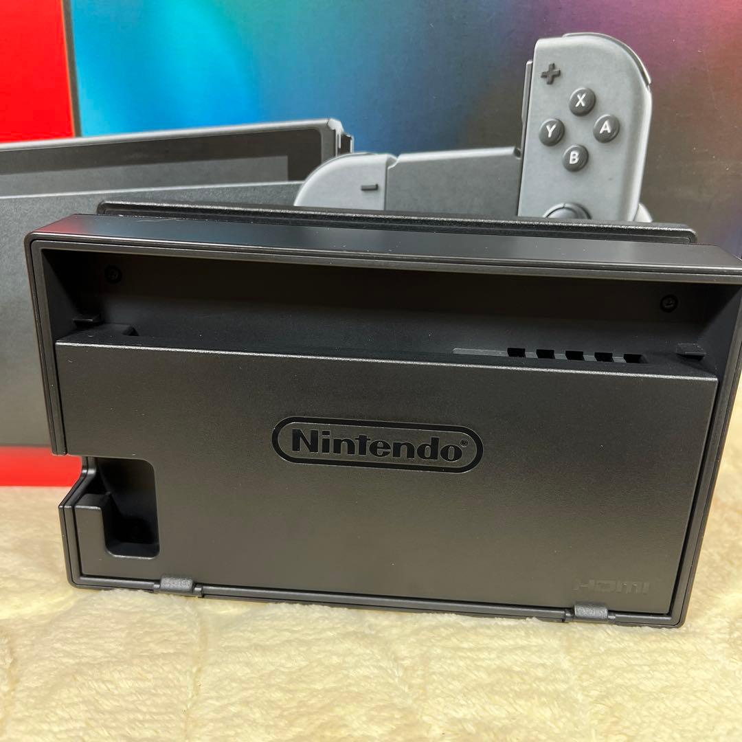 Nintendo Switch 新型バッテリー強化版　グレー　ジャンク