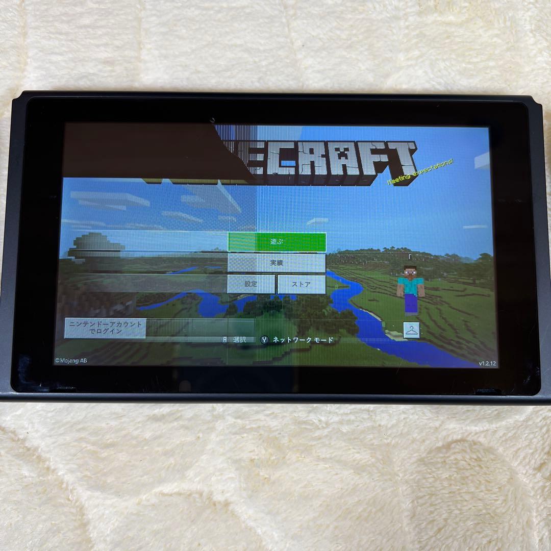 Nintendo Switch 新型バッテリー強化版　グレー　ジャンク