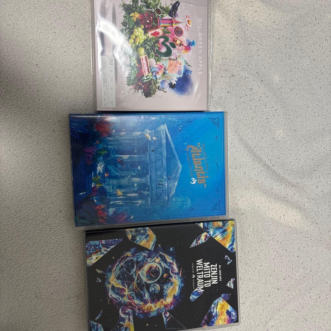 Mrs. GREEN APPLE CD ブルーレイ タンブラー