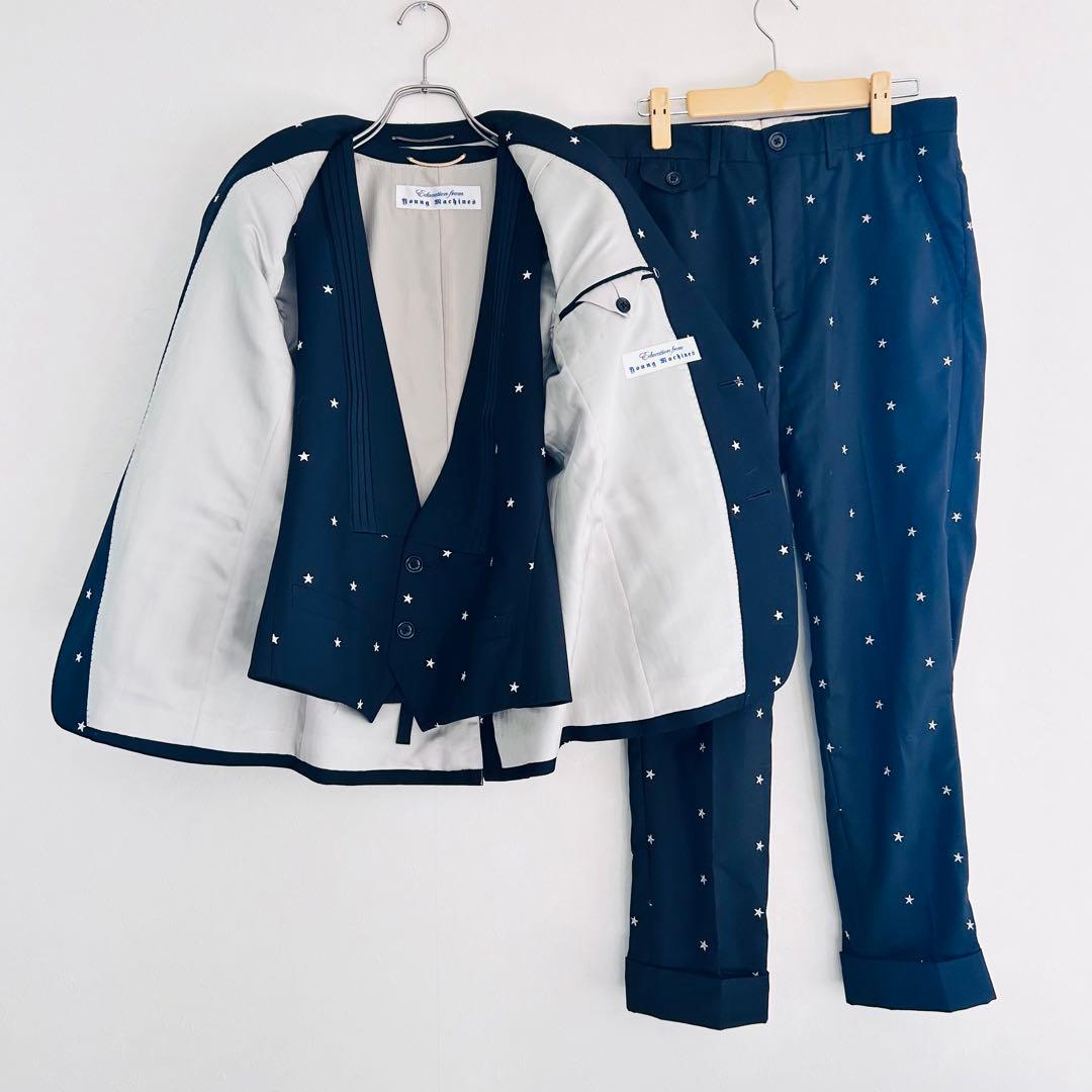 【美品】エデュケーション フロム ヤングマシーンズ　セットアップスーツ　3ピース