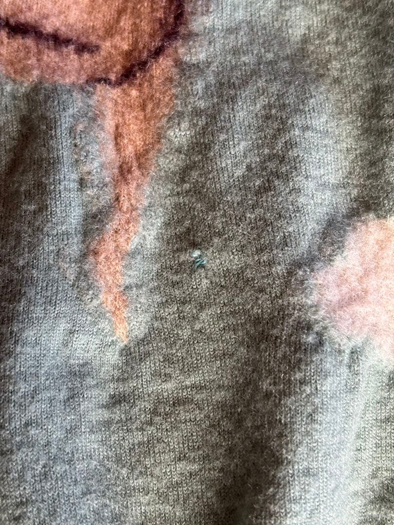 希少！KAPITAL 縮絨ウールストール　　エンジェル&インディアン&馬