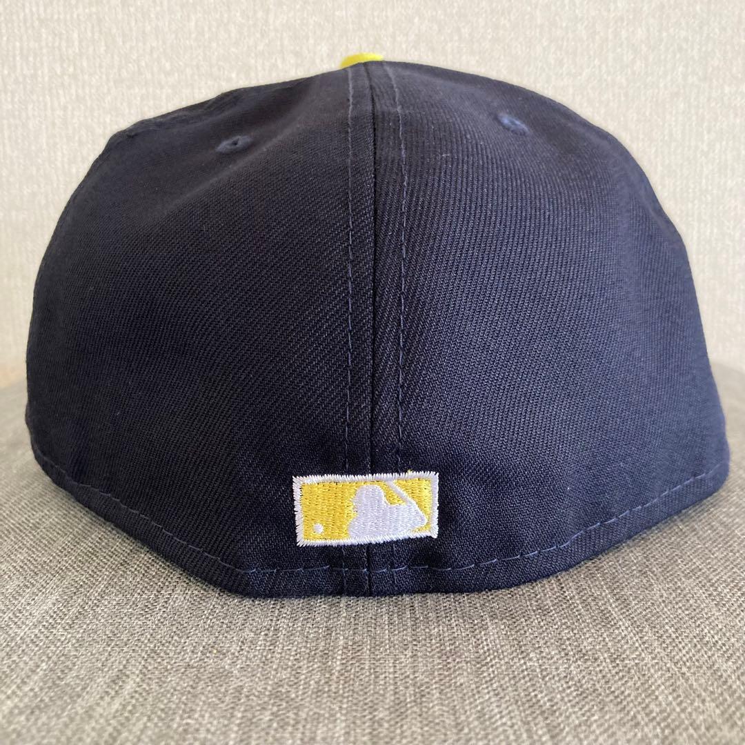 【海外限定】ニューエラ 59FIFTY オークランドアスレチックス ネイビー