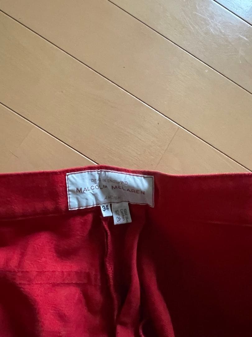 マルコムマクラーレン ボンテージパンツ 34