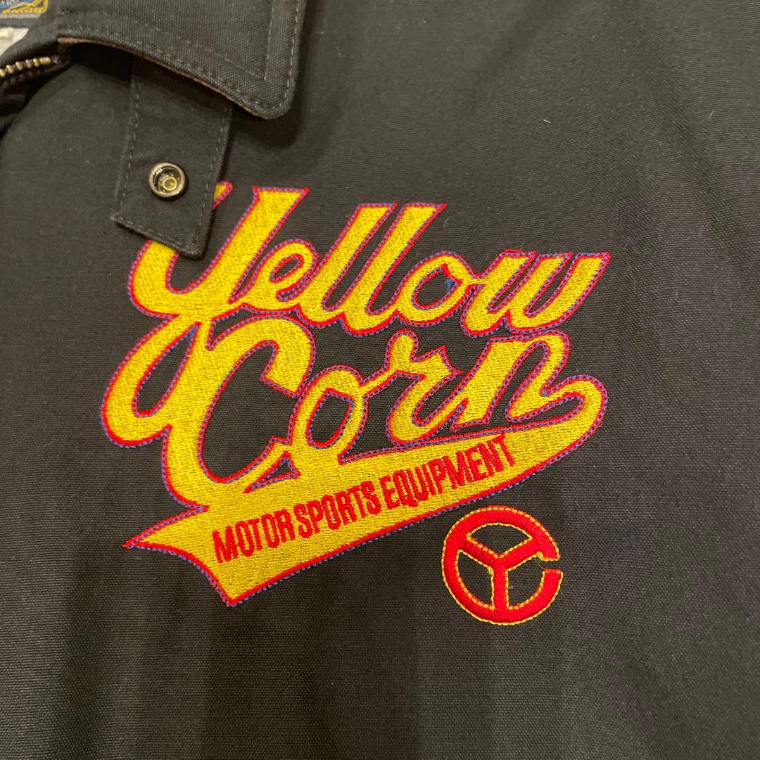 美品❤️Yellow Corn ヴィンテージ　ブラックジャケット 希少　M 防寒