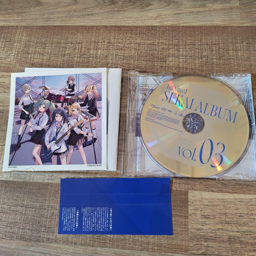 プロセカ SEKAI ALBUM vol.3 5枚セット