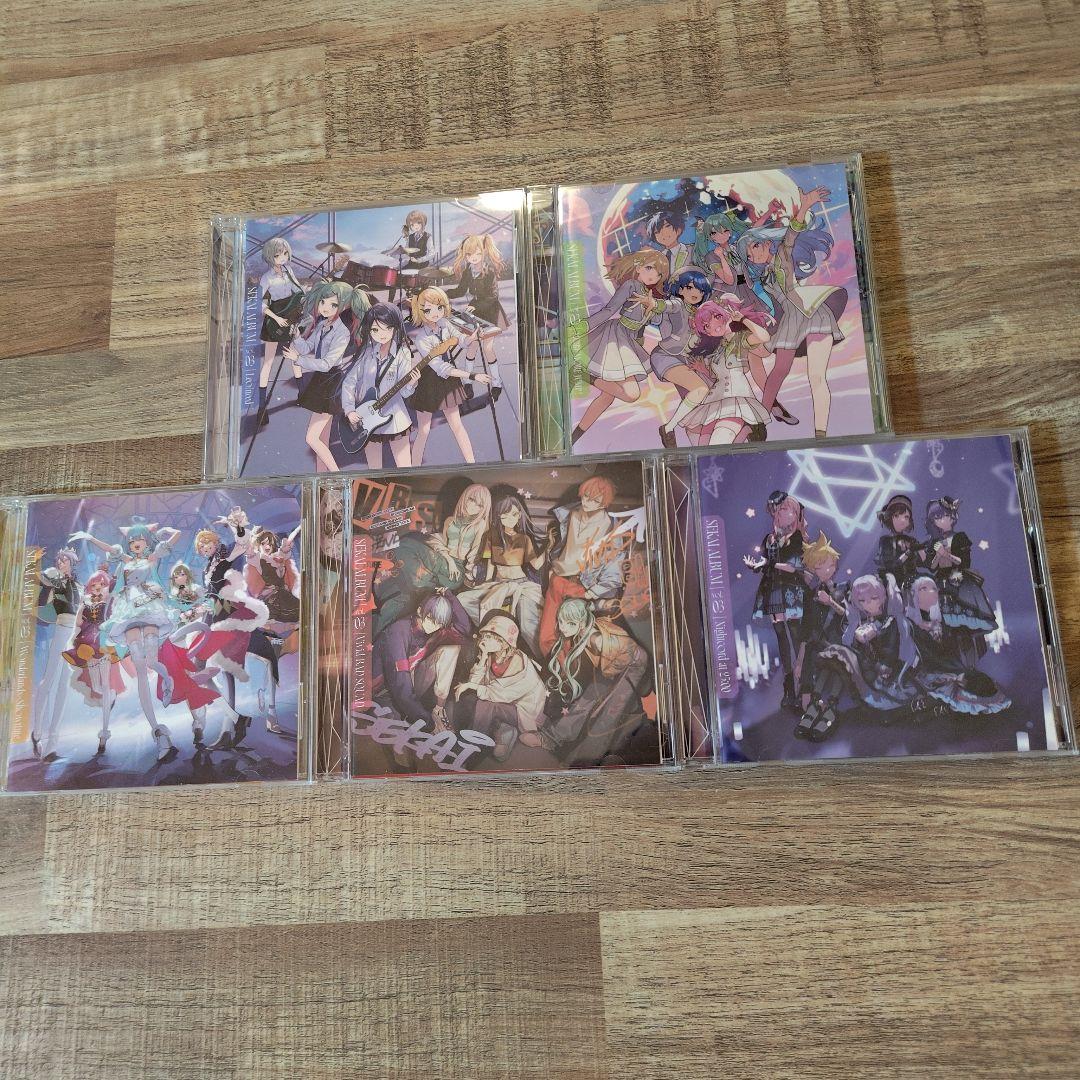 プロセカ SEKAI ALBUM vol.3 5枚セット