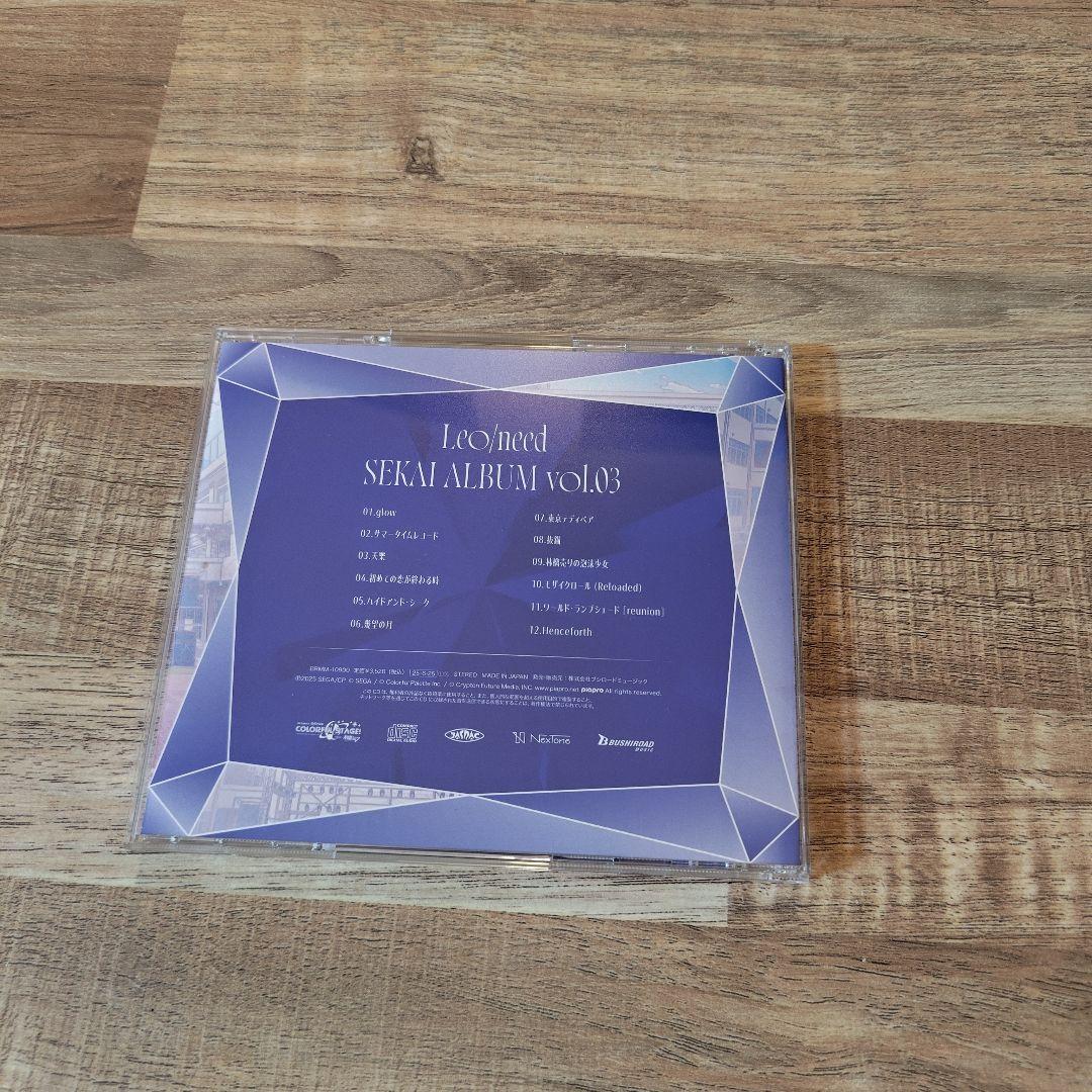 プロセカ SEKAI ALBUM vol.3 5枚セット