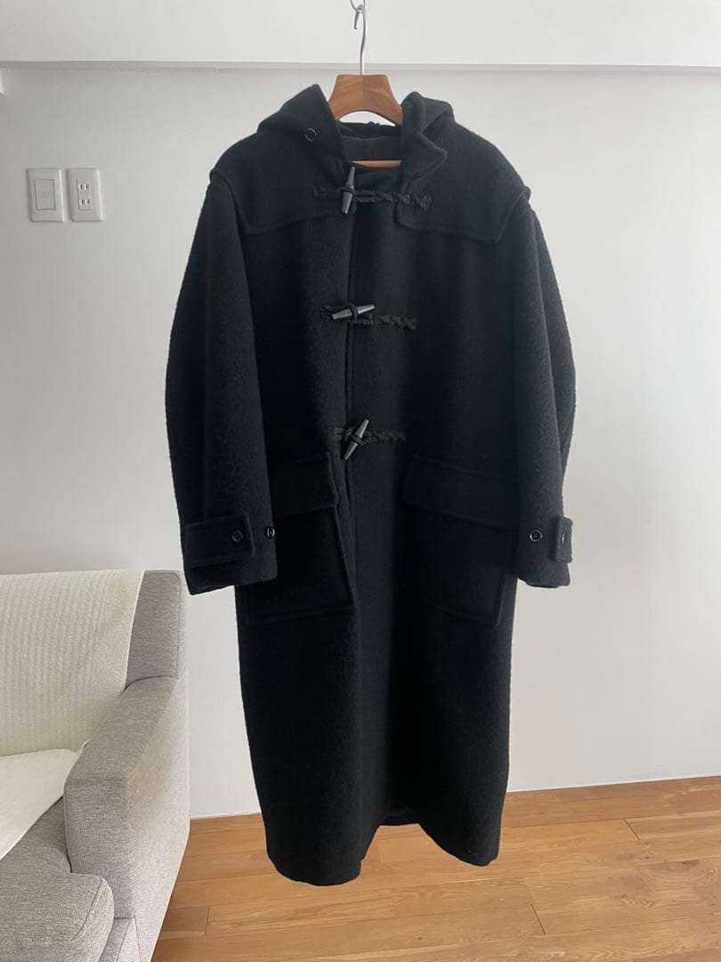 blurhms / ブラームス　Wool Melton Duffle Coat