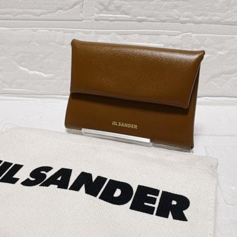 JIL SANDER ジルサンダー ケース カードケース ブラウン