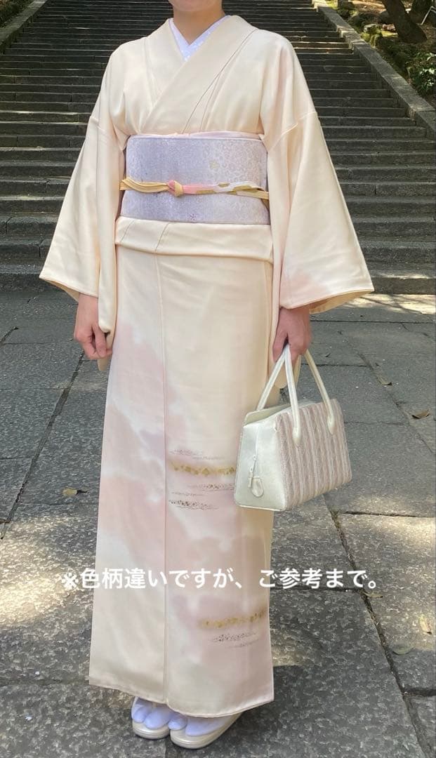 【新品未使用】組織帯地使用　利休バッグ②