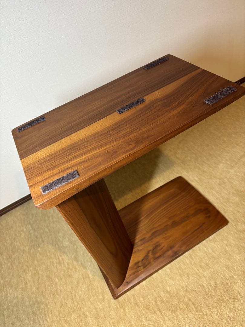 ナガインテリア　サイドテーブル　ウォールナット