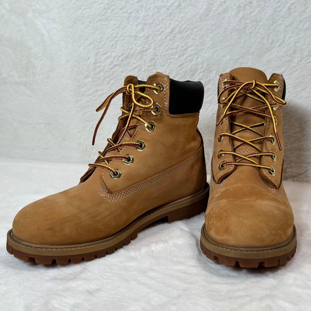 【極美品】Timberland 6インチ プレミアムブーツ ウィート
