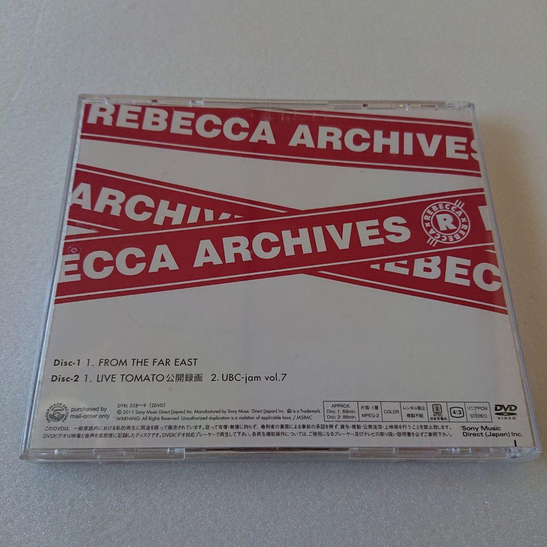 中古DVD REBECCA ARCHIVES 帯無し 2枚組