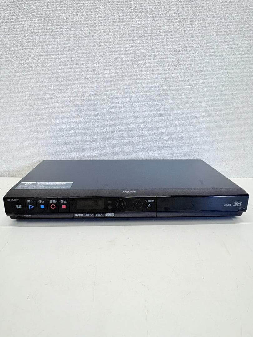 SHARP2011年製 ブルーレイレコーダー （BD-H30）