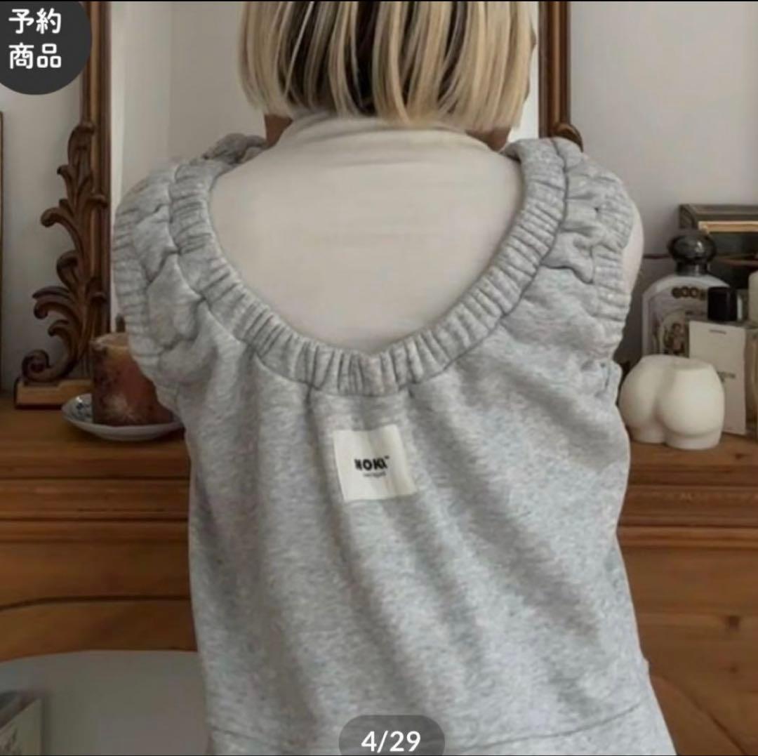 みー！MOKA tag coverall sweat スウェット