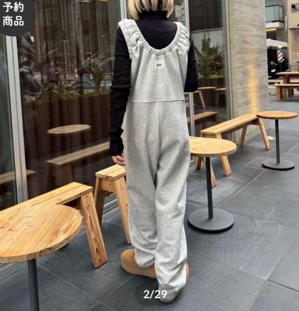 みー！MOKA tag coverall sweat スウェット