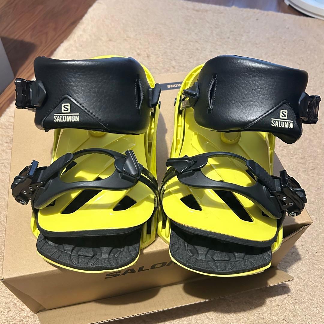 SALOMON スノーボードビンディング イエロー
