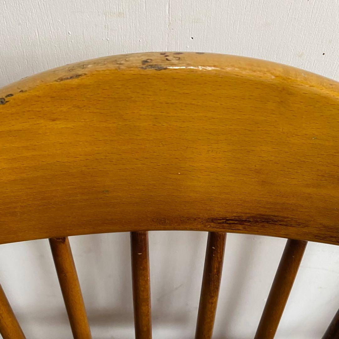 2脚セット ヴィンテージ ダイニングチェア 椅子 木製 レトロ モダン y111