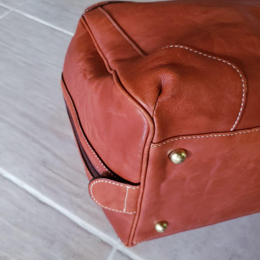 ★美品★　INDEED　インディード　レザー　ボストンバッグ　OPTIMA