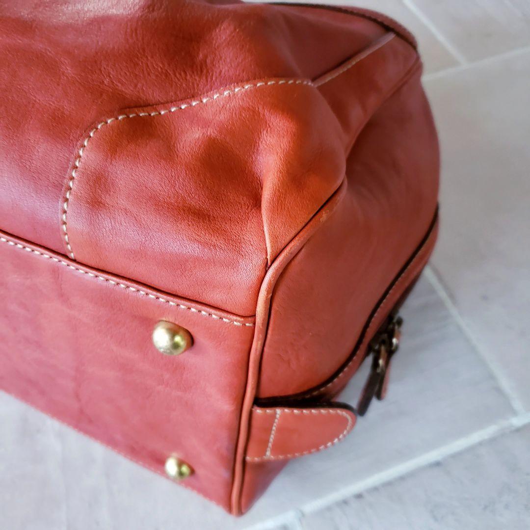 ★美品★　INDEED　インディード　レザー　ボストンバッグ　OPTIMA