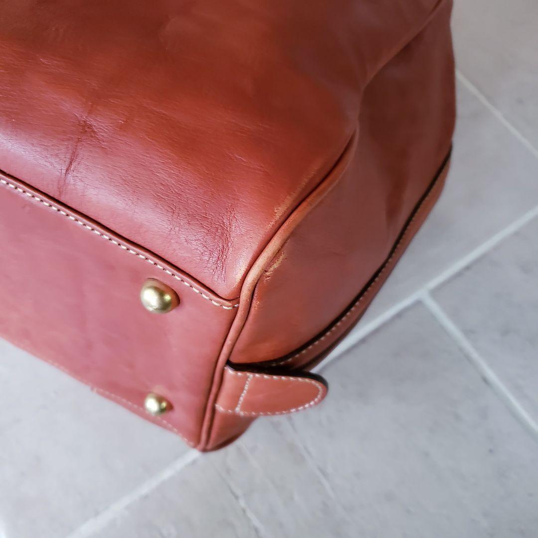 ★美品★　INDEED　インディード　レザー　ボストンバッグ　OPTIMA