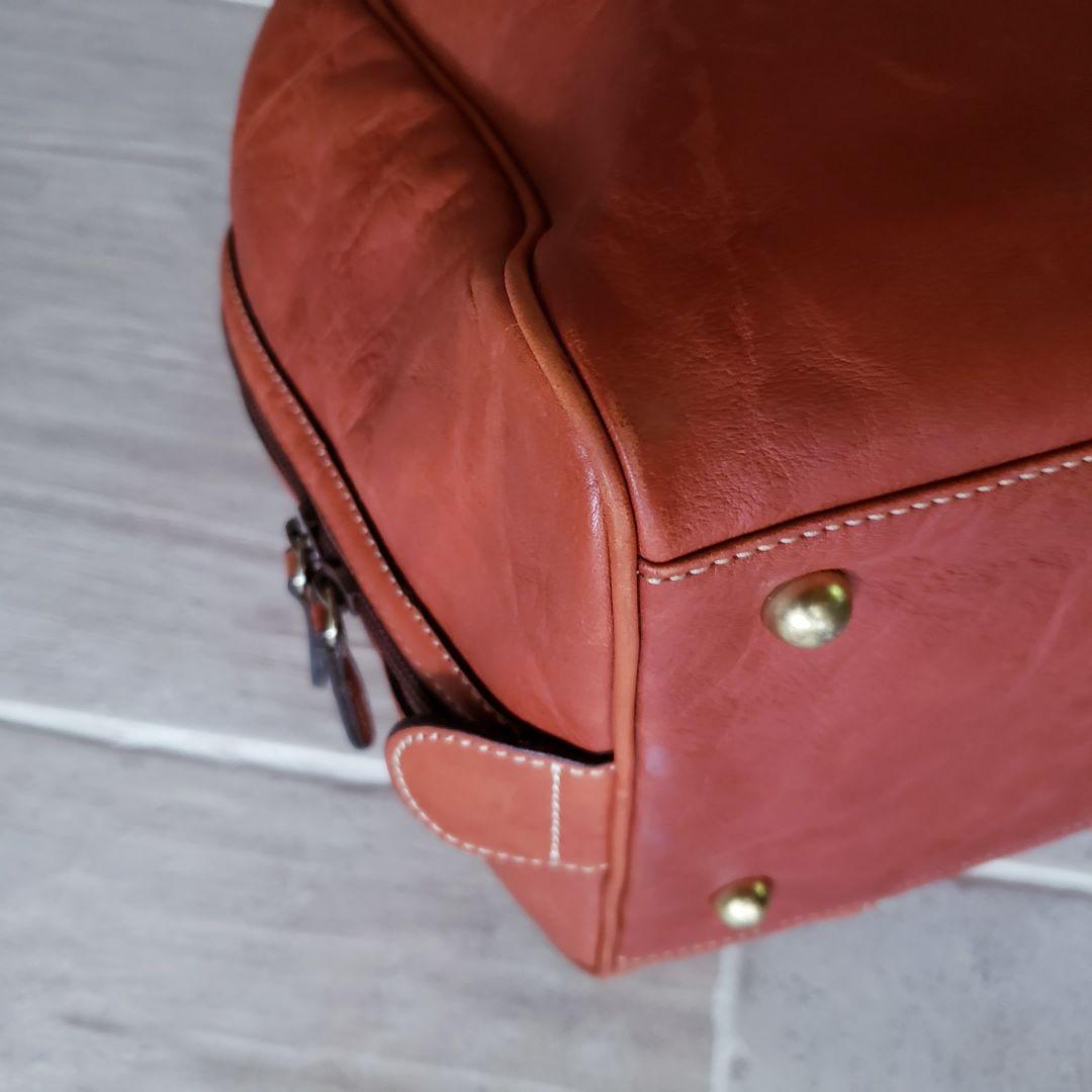 ★美品★　INDEED　インディード　レザー　ボストンバッグ　OPTIMA