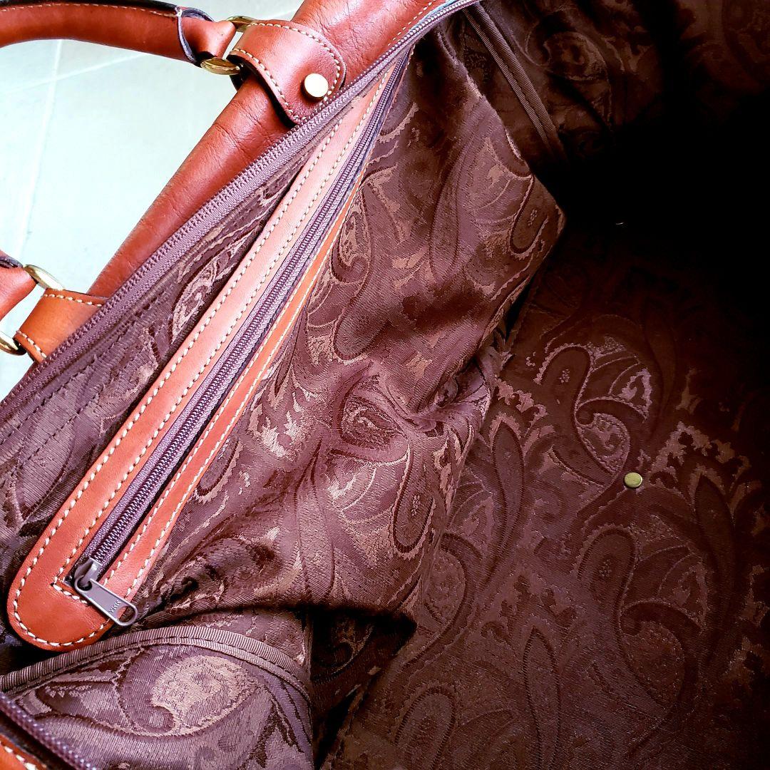 ★美品★　INDEED　インディード　レザー　ボストンバッグ　OPTIMA