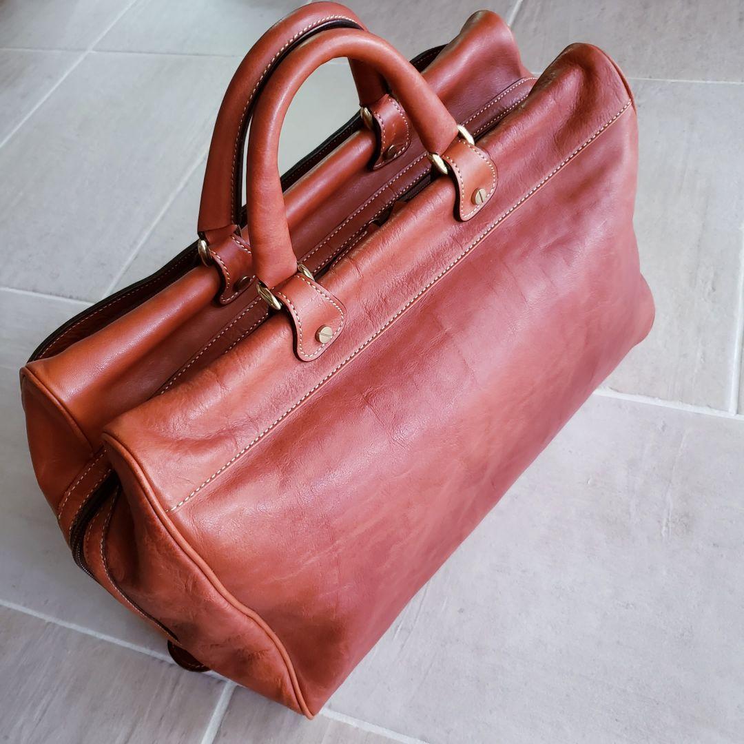 ★美品★　INDEED　インディード　レザー　ボストンバッグ　OPTIMA