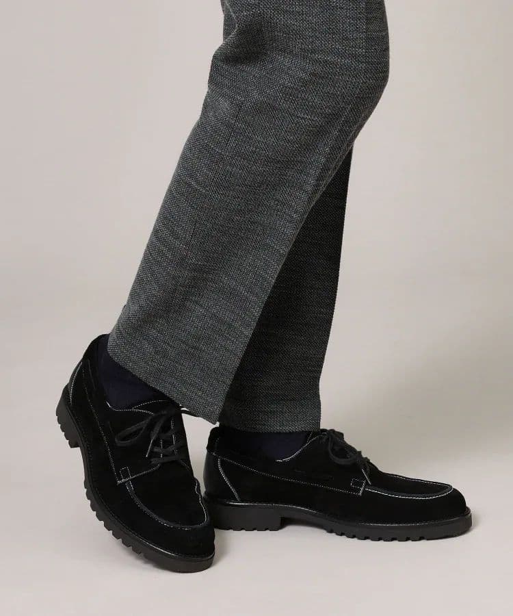 タケオキクチ　【ONOFF対応/日本製】スエード　デッキシューズ