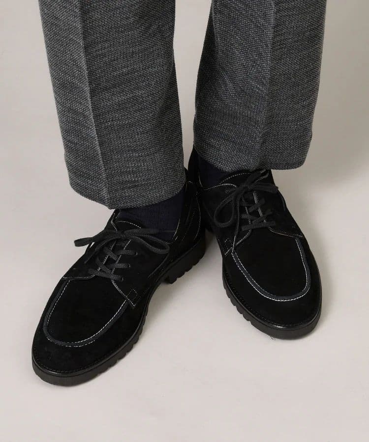 タケオキクチ　【ONOFF対応/日本製】スエード　デッキシューズ