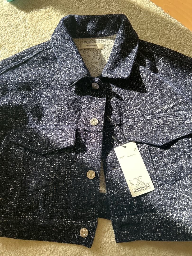 Moussy マウジー SHORT TWEEDY ジャケット