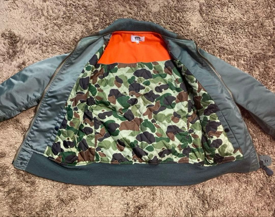 コムデギャルソン ジュンヤワタナベ フライト ジャケット MA-1 ブルゾン M