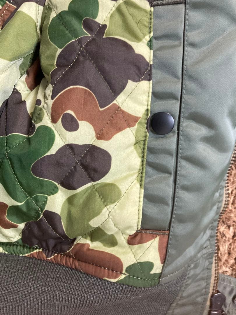 コムデギャルソン ジュンヤワタナベ フライト ジャケット MA-1 ブルゾン M