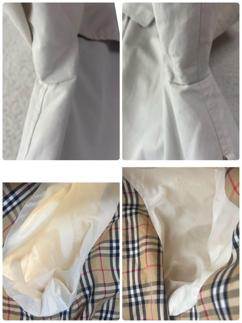 ヴィンテージ バーバリーブルーレーベル スプリングコート ノバチェック