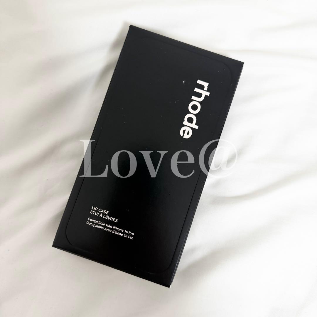 【限定品】 rhode iPhoneケース 16 Pro / Black