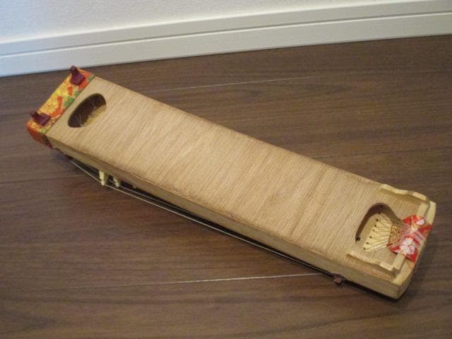 美品　 希少　逸品　ミニ琴　お琴　琴　13弦　和楽器 　弦楽器　箏　短琴　琴柱