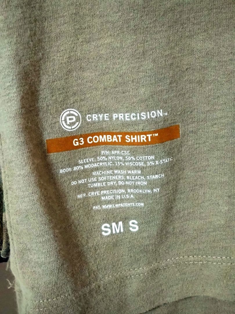 【実物】CRYE G3 コンバットシャツ＋パンツ＋ニーパッド