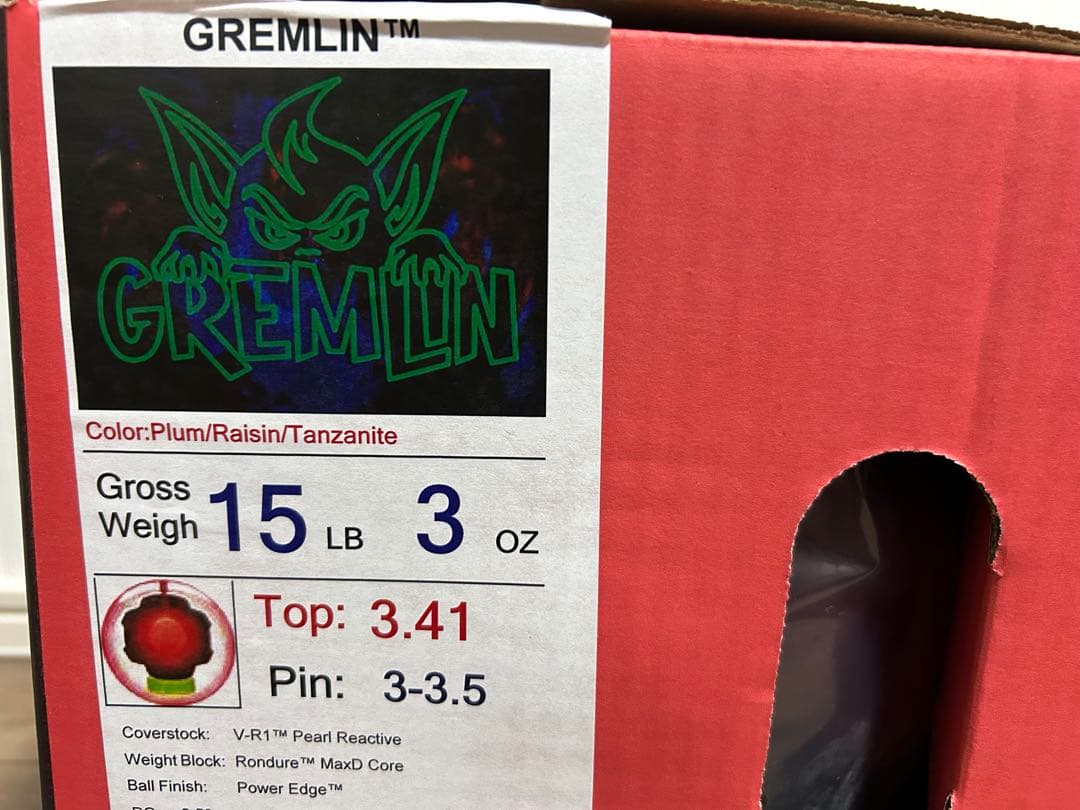 送料込み　7月新作【新品】グレムリン　ロトグリップ　15ポンド3オンス　2