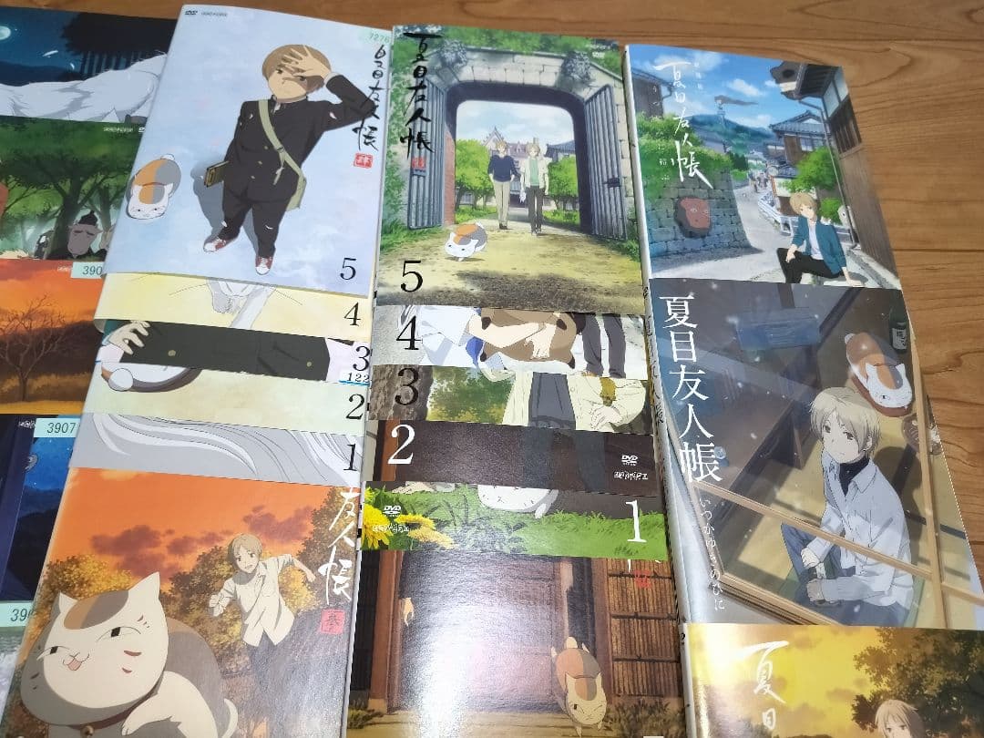 夏目友人帳 1〜6期+劇場版【計33巻】レンタル DVD