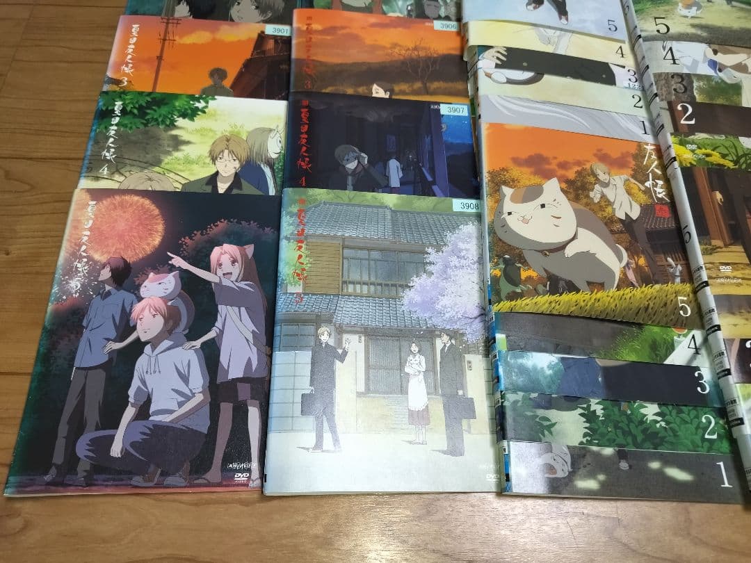 夏目友人帳 1〜6期+劇場版【計33巻】レンタル DVD