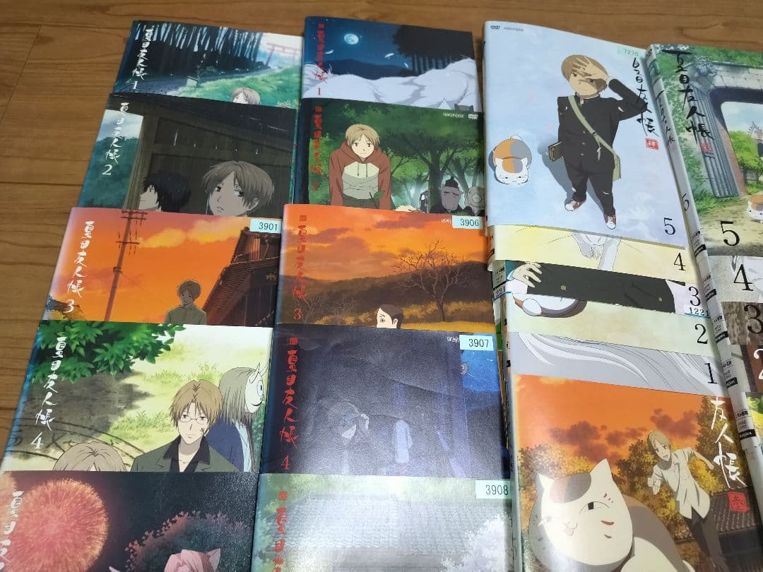 夏目友人帳 1〜6期+劇場版【計33巻】レンタル DVD