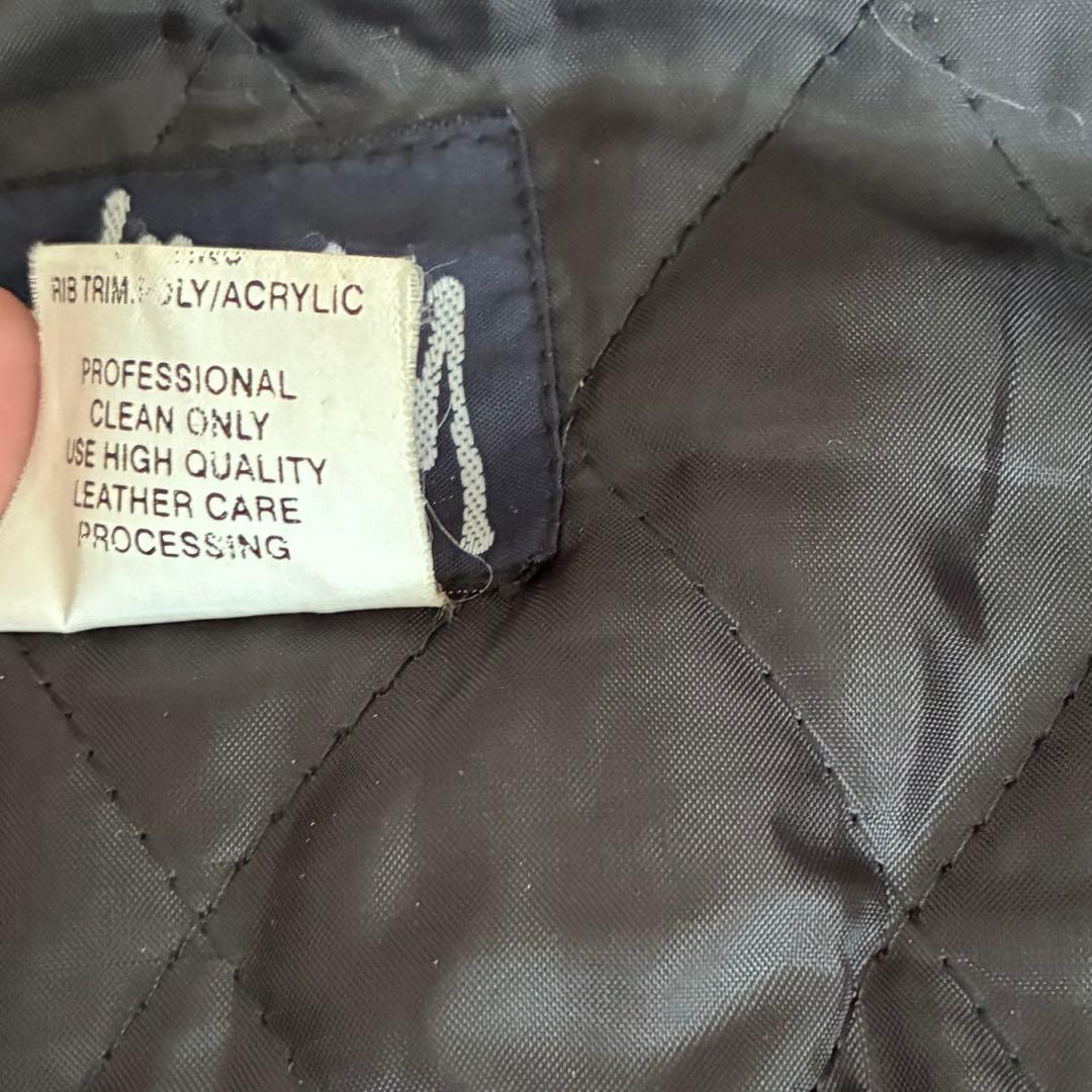 stussy スタジャン 90s 紺タグ