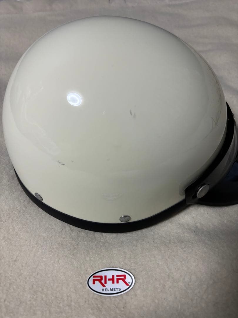 RHR 半帽ヘルメット ホワイト