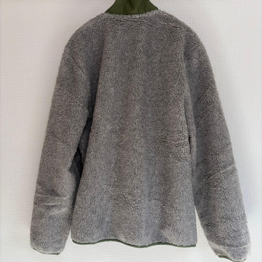 ポロラルフローレン　ボアジャケット　グレー　グリーン　S〜M 長袖　ブルゾン