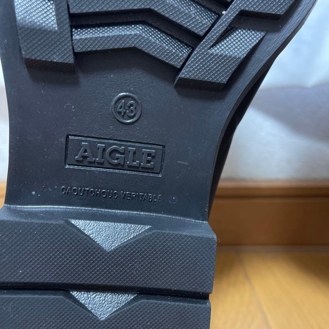 AIGLE エーグル　レインブーツ26.5cmカーヴィル2ラバーブーツ